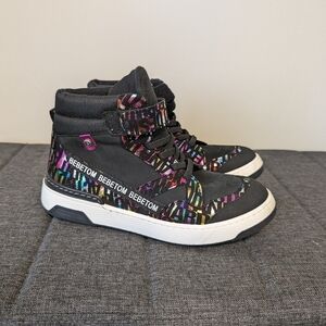 Bebetom leather boots for girls or women size 8-8.5